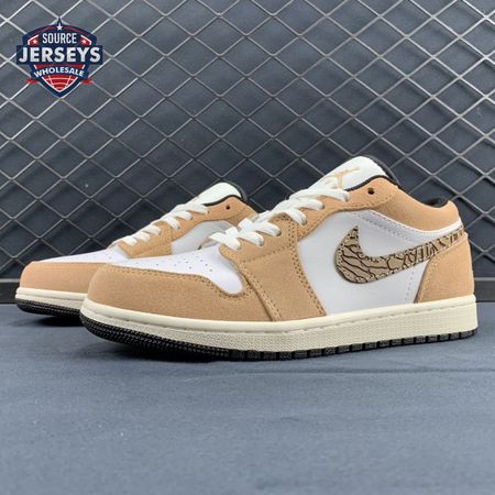 Jordan 1 Low SE Brown Elephant DZ4130-201 Unisex