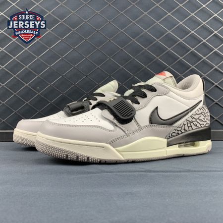 Jordan Legacy 312 Low Tech Grey Fire Red Black CD7069-101 Unisex