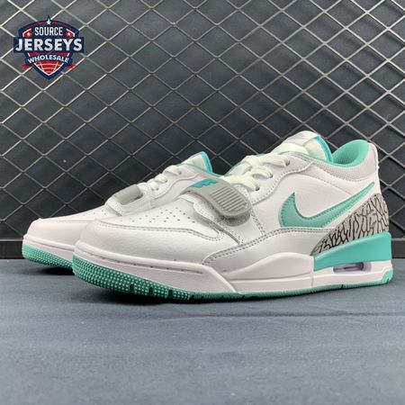 Jordan Legacy 312 Low White Turquois CD7069-130 Unisex