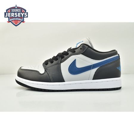 Jordan 1 Low Anthracite Industrial Blue Unisex