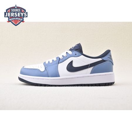 Jordan 1 Low Golf White Aegean Storm DD9315-115 Unisex