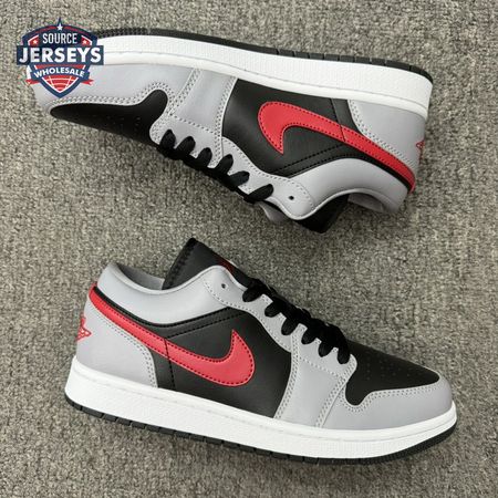 Jordan 1 Low Cement Grey Fire Red FZ4183-002 Unisex