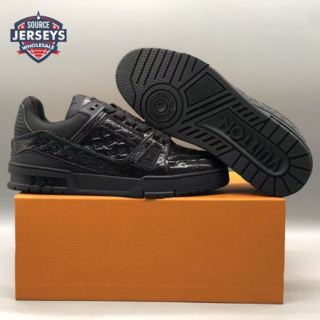 Black Trainer Sneakers