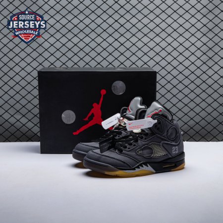Off-White x Air Jordan 5 Retro SP 'Muslin' Men's