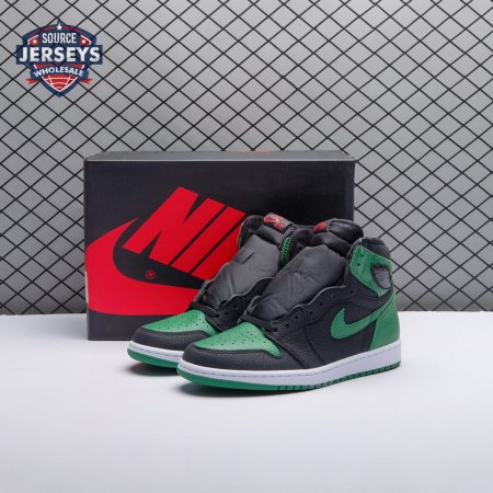 Jordan 1 Retro High Pine Green Black 555088-030 Men's