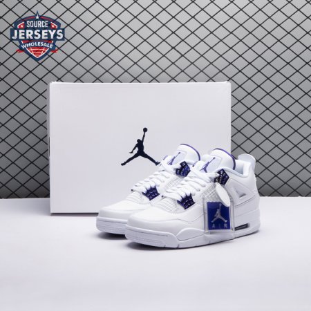 Air Jordan 4 Retro 'Purple Metallic' Unisex