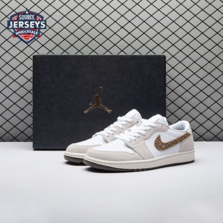 Jordan 1 Retro Low Golf Light Orewood Elephant DD9315-116 Unisex