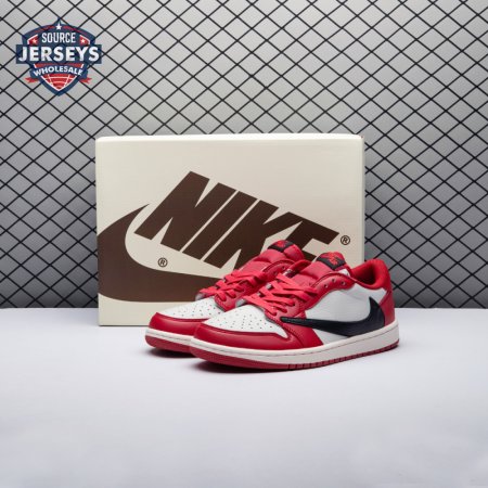 Travis Scott Jordan 1 Low Chicago DZ4137-700 Unisex