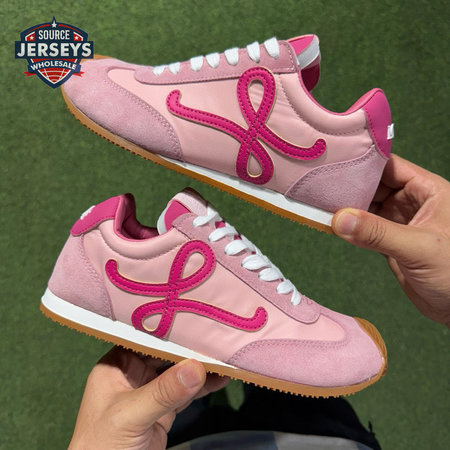 LOEWE Flow Runner Peach and Pink