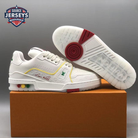 Trainer White and Yellow