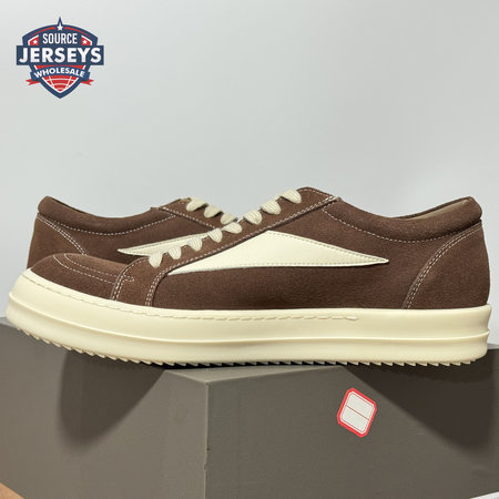 Rick Owens Vans Low-Top Chamois Leather Brown