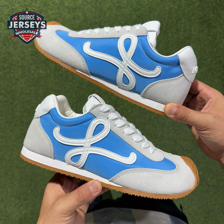 LOEWE Flow Runner Light Gray and Moon Blue