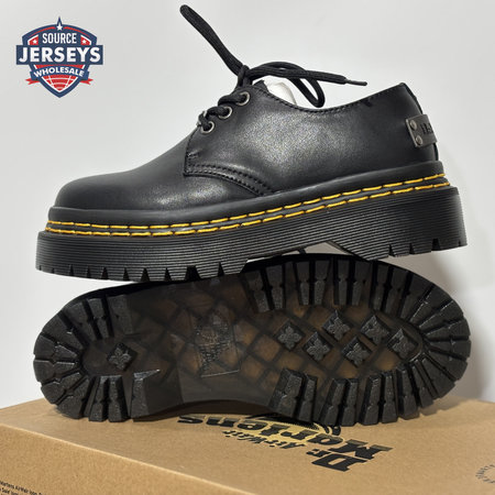 Dr.Martens Black Platform Lace-up Shoes