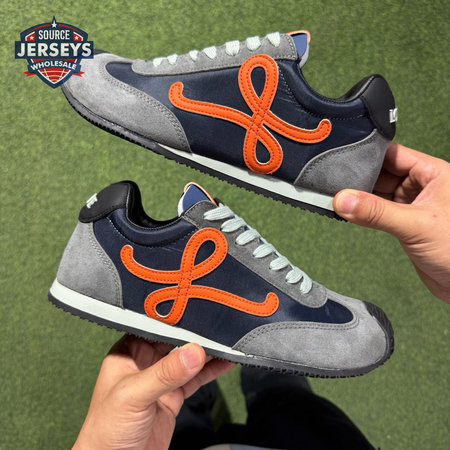 LOEWE Flow Runner Dark Grey,Black Blue and Orange