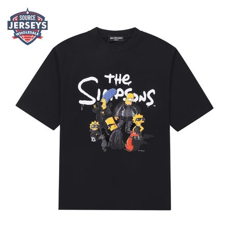 Balenciaga The Simpsons T-Shirt (B50) Black