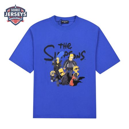 Balenciaga The Simpsons T-Shirt (B50) Blue