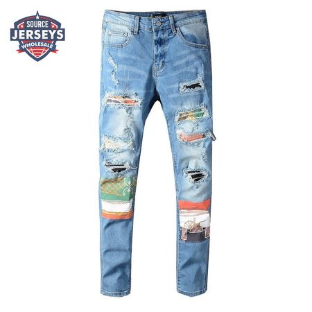 Amiri Design Jeans Blue