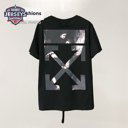 Off White Caravaggio Diag Arrow Tee