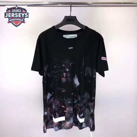 Off White Galaxy Brushed Tee