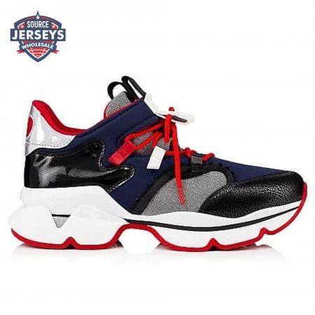 CHRISTIAN LOUBOUTIN RED- RUNNER SNEAKER - CL57