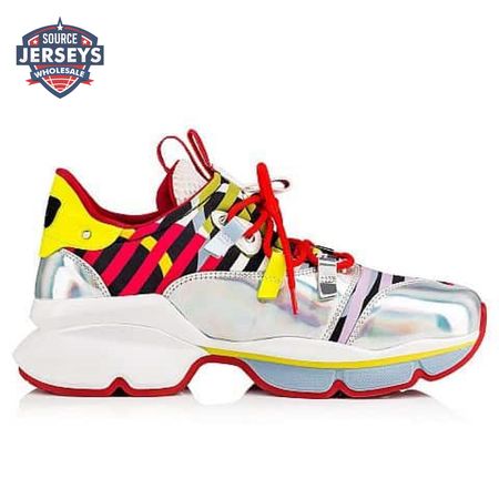 CHRISTIAN LOUBOUTIN RED- RUNNER SNEAKER - CL56