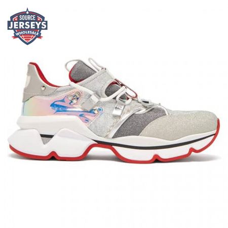 CHRISTIAN LOUBOUTIN RED- RUNNER SNEAKER - CL55