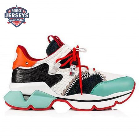 CHRISTIAN LOUBOUTIN RED- RUNNER SNEAKER - CL53