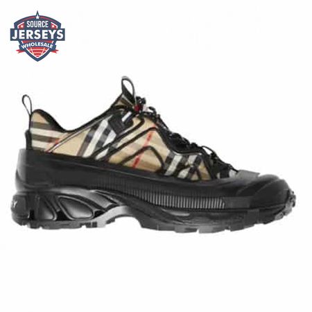 BURBERRY VINTAGE CHECK COTTON AUTHUR SNEAKERS - BBR090