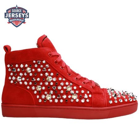 CHRISTIAN LOUBOUTIN HIGH TOP SNEAKER - CL6