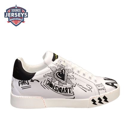 DOLCE & GABBANA CALFSKIN NAPPA PORTOFINO SNEAKERS - DG29