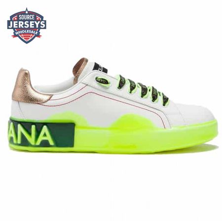 DOLCE & GABBANA PORTOFINO MELT SNEAKERS IN PRINTED NAPPA CALFSKIN - DG17