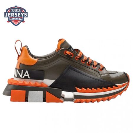 DOLCE & GABBANA SUPER QUEEN MULTICOLOR SNEAKERS - DG34