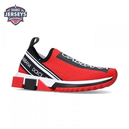 DOLCE & GABBANA STRETCH MESH SORRENTO SNEAKERS WITH LOGO - DG49