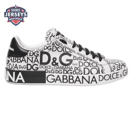 DOLCE & GABBANA LOGO PRINT SNEAKERS - DG13