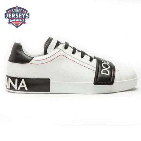 DOLCE & GABBANA UNISEX SHOES PORTOFINO SNEAKERS IN NAPPA CALFSKIN - DG24