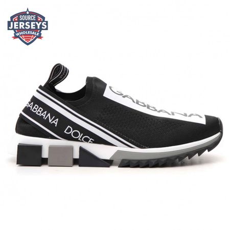 DOLCE & GABBANA STRETCH MESH SORRENTO SNEAKERS WITH LOGO - DG46