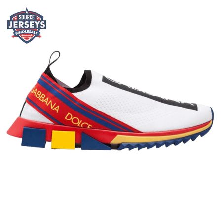 DOLCE & GABBANA STRETCH MESH SORRENTO SNEAKERS WITH LOGO - DG45