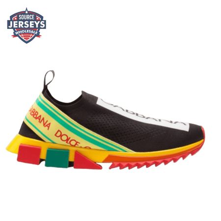 DOLCE & GABBANA STRETCH MESH SORRENTO SNEAKERS WITH LOGO - DG47