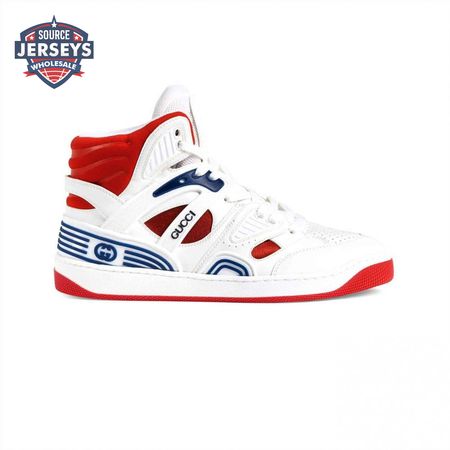 GUCCI BASKET SNEAKERS WHITE DEMETRA - GC068