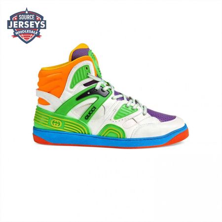 GUCCI BASKET SNEAKERS WHITE DEMETRA - GC067