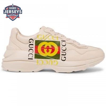 GUCCI RHYTON LEATHER SNEAKER - GC56