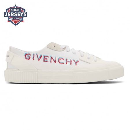 GIVENCHY WHITE SIGNATURE LIGHT TENNIS SNEAKER - GVC41