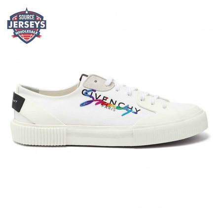 GIVENCHY TENNIS LOGO-EMBROIDERED SNEAKER - GVC39