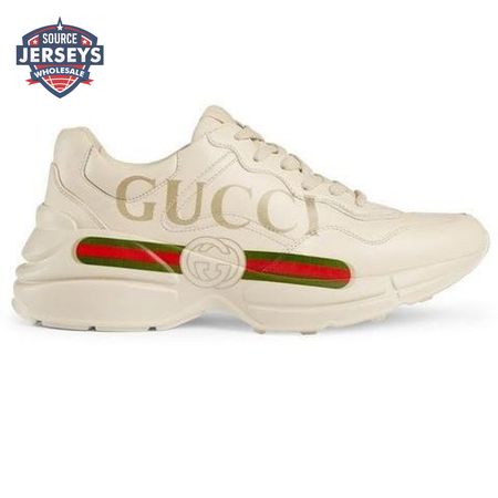 GUCCI RHYTON LEATHER SNEAKER - GC55