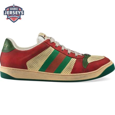 GUCCI SCREENER LEATHER SNEAKER - GC52