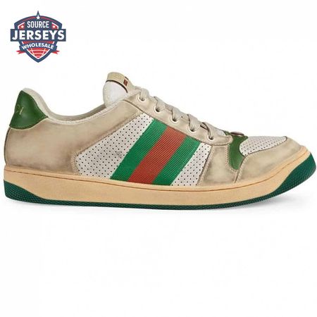 GUCCI SCREENER LEATHER SNEAKER - GC53