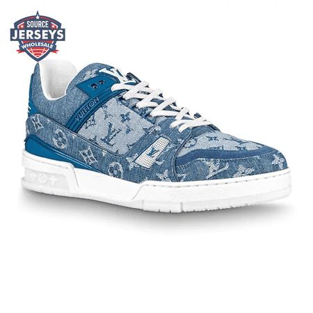 virgil abloh wraps 408 sneaker in denim - 122