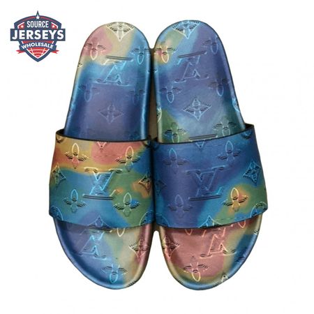 monogram 3d effect print slides - s44